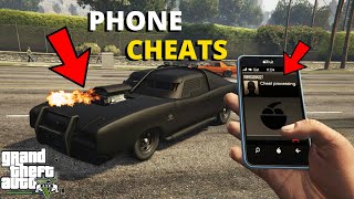 GTA 5  NEW SECRET VEHICLE PHONE CHEAT CODES 2022 Sport Cars Duke ODeath  All Consoles amp PC [upl. by Yesnyl]