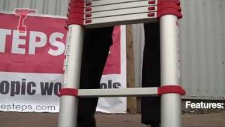 Telesteps 50133 Red Line Telescopic Ladder [upl. by Letram]