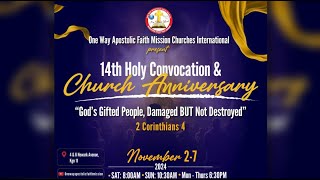 Convocation 2024  One Way Apostolic Faith Mission  Tuesday Night [upl. by Nigem]