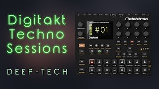 Digitakt Techno Sessions 01  Modub Explorations DeepTech [upl. by Wachtel]