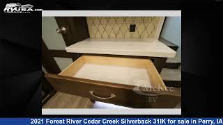 Phenomenal 2021 Forest River Cedar Creek Silverback Fifth Wheel RV For Sale in Perry IA  RVUSAcom [upl. by Enirtak641]