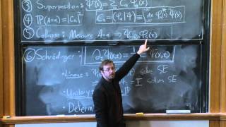 Lecture 6 Time Evolution and the Schrödinger Equation [upl. by Kathy915]