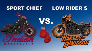 Can The Indian Sport Chief Compete With Harley’s Low Rider S [upl. by Wappes]