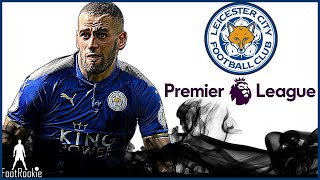 Islam Slimani • All 11 Goals for Leicester City • 2017 • The Algerian Tank • With Commentary [upl. by Enylekcaj]