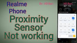 Why proximity Sensor not working in Realme mobile phone [upl. by Atekram]