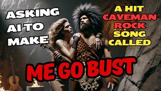 Asking Ai To Make A Caveman Rock Song Called quotMe Go Bustquot  Full Song [upl. by Grimaud513]