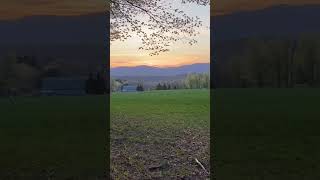 Berkshire Mountains Sunset hiking berkshires mountains massachusetts [upl. by Godding]