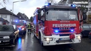 FeuerwehrAlarmübung im Seniorenheim  Siegen  03112012 [upl. by Armstrong]