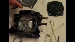 How to Clean the Junk out of a 2 Stroke Carburetor [upl. by Aset966]