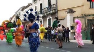 Carnaval annuel de Florensac  Yearly Carnival Florensac  South of France 2016 [upl. by Anirod567]