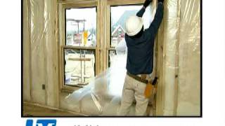 Installing Vapor Retarders for Unfaced Insulation [upl. by Annal510]