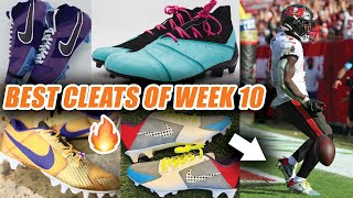 Best Cleats from Week 10 of the NFL Season [upl. by Notsej]