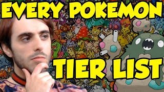 All 900 Pokemon Tier List This Was A Mistake [upl. by La Verne]