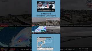 Storms LIVE CATEGORY 5 HURRICANE MILTON LIVE [upl. by Herwick950]