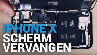 iPhone X scherm vervangen  Fixjenl [upl. by Izaak74]