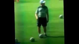 Arsene Wenger vs Roy Hodgson Freestyle Funny [upl. by Lecram]