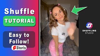 Shuffle Dance Tutorial 🔥 How to Shuffle Tutorial on Friendships Pascal Letoublon with Gabby David [upl. by Tillman12]