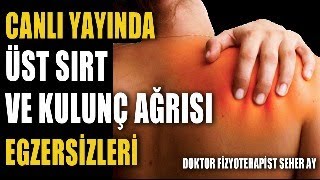 CANLI YAYINDA BOYUN VE KULUNÇ AĞRISI EGZERSİZLERİ aktifizyo boyunağrısı kulunç [upl. by Ahsikam]