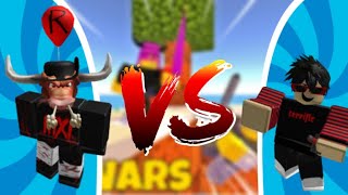 NaiTrixVex VS TerrificTopher  ROBLOX SKYWARS [upl. by Atisusej]