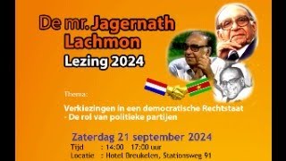 Lezing Jagernath Lachmon 2024 [upl. by Narret]