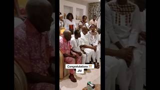 Live from JM’s house 🇦🇪🇦🇪🇬🇭🇬🇭🇬🇭🎉🎉🎉the creative acts legend congratulate him ndc jdm [upl. by Stag]