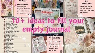 Fill your empty journal  notebook ideas Journal inspiration bulletjournal shorts ytshorts [upl. by Penni]