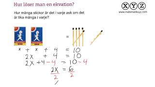 X 24 Ekvationer [upl. by Zonda]