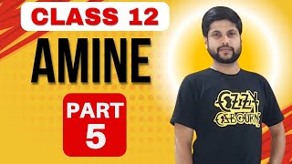 Class 12 Chemistry  Amine  Part5 I Purna Chandra Panda [upl. by Yehs]