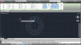 7 trim and array Autocad Command [upl. by Ahsea245]