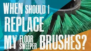 Floor Sweepers  When Should I Replace My Brushes [upl. by Annissa566]