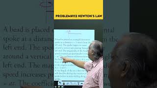 Problem112 Newtons Law  Physics  Hindi  shorts physics iit jeeadvanced education [upl. by Tacy]