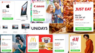 How to Sign up for Unidays Fast and simple tutorial Get amazing discounts now [upl. by Yv]