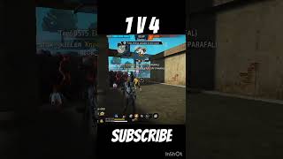 Paraffin p90 CS rank one tap 1v4 please subscribe freefire totalgaming [upl. by Sproul707]