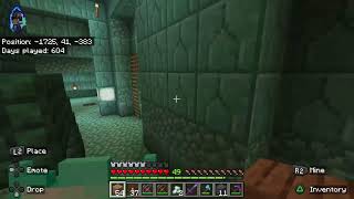 Minecraft survival episode 6 god armor debut [upl. by Wadlinger704]