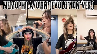 NEMOPHILA  OIRAN evolution ver MUSIC VIDEO REACTION [upl. by Nujra]