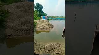 পানির মধ্যে গাড়িexcavator daiving foryou shortsvideo [upl. by Haramat291]