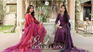 Motifz Eid Luxury Lawn Collection  Motifz Summer Luxury Lawn Collection 2022  Motifz premium lawn [upl. by Katzir]