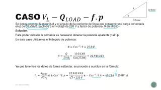 Cálculo corrientes de línea de cargas trifásicas [upl. by Eked]