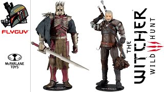 FLYGUYtoys McFarlane Toys The Witcher 3 Wild Hunt Geralt Of Rivia amp Eredin Breacc Glas Figure Review [upl. by Olympia]