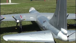 Gigantic RC Convair B36 flies at PampDARCS [upl. by Jaclyn42]