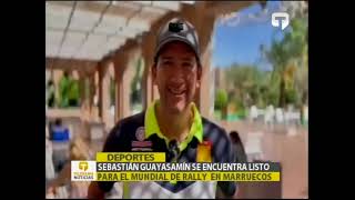 Sebastián Guayasamín se encuentra listo para el mundial de rally en Marruecos [upl. by Yehus224]