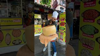 First Time 40kg Italy Cheese Block Pasta In Mumbai Street  shorts short food [upl. by Aibar672]