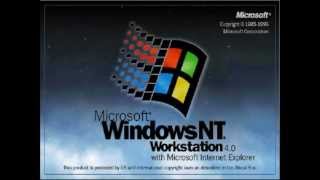 Windows NT 40 startup Sound [upl. by Ihsoyim]