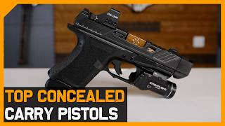 TOP 5 CONCEALED CARRY PISTOLS 2024 [upl. by Naelcm]