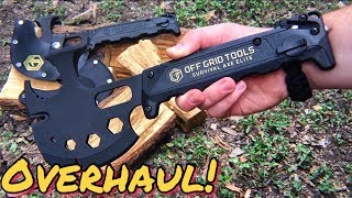 Best Invention Survival Axe Elite  30in1 Urban Survival Tool OFF GRID TOOLS [upl. by Enimasaj159]