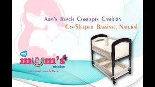 Arms Reach Concepts Cambria CoSleeper Bassinet  Best Newborn Bassinet Baby gear  Mymumschoice [upl. by Thora]