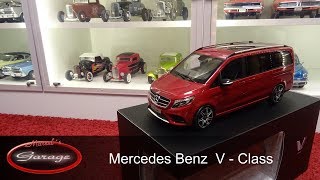 Review  118 Norev Mercedes Benz VClass [upl. by Malena189]