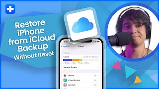 How to Restore iPhone from iCloud Backup Without Reset [upl. by Aeneas]