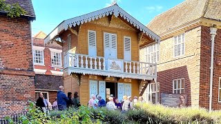 Charles Dickens Swiss Chalet Eastgate House Rochester Kent Open Day 2024 [upl. by Kwapong213]