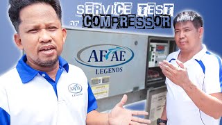 HOW TO SERVICE TEST COMPRESSOR OF 30RB AQUASNAP AIRCOOLED SCROLL LIQUID CHILLER  CARRIER CHILLER [upl. by Laughlin251]